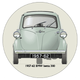 BMW Isetta 300 (3 wheel) 1957-62 Coaster 4